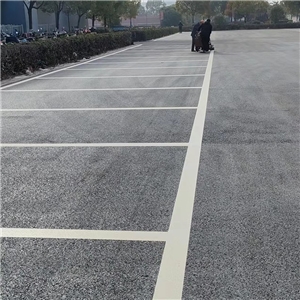 安师大内部道路标线施工