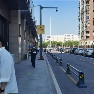 高速御府小区北门道路违停抓拍工程