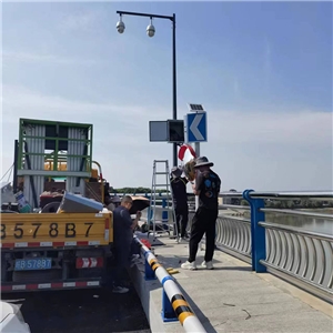 安徽裕溪船闸跨闸公路桥视频监控