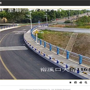 安徽裕溪船闸跨闸公路桥视频监控