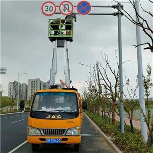 芜湖万科江东府代建道路标识标牌工程